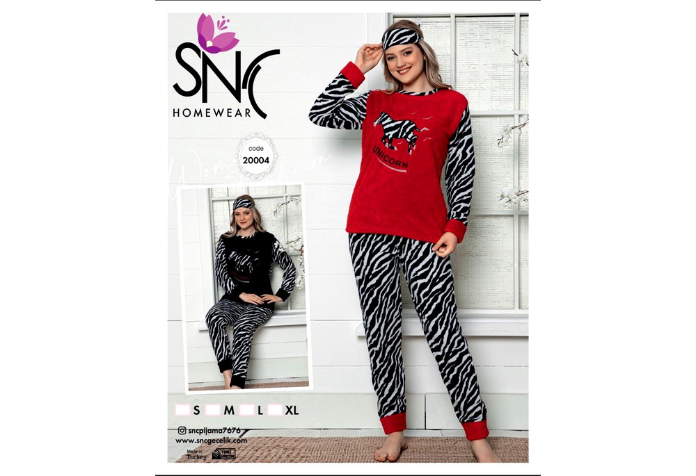 Пижама 20004 "SNC" (Флис)