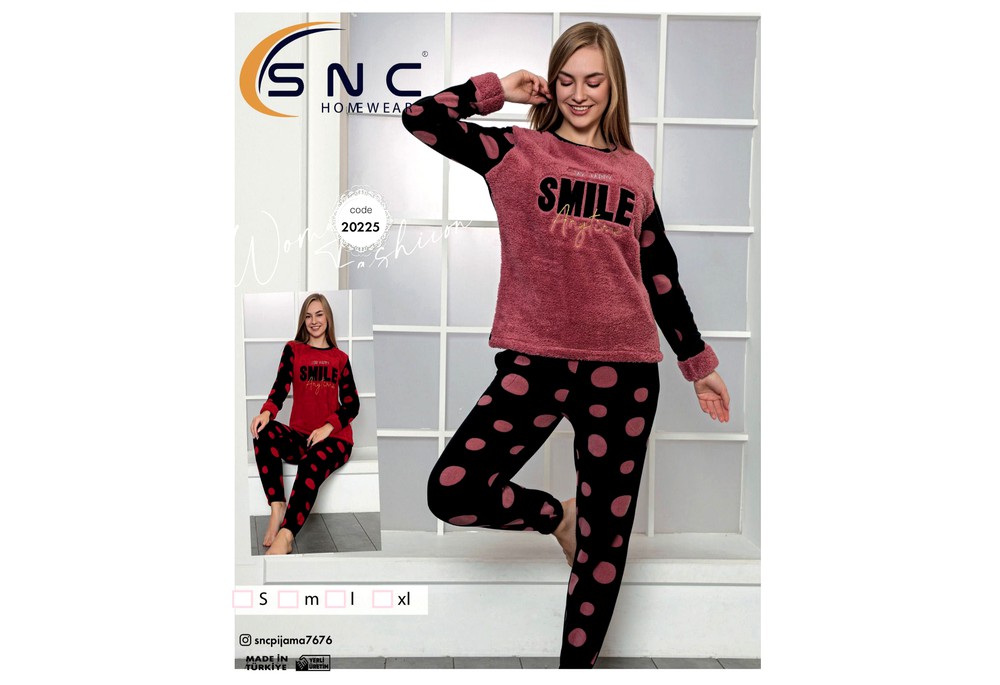 Пижама 20225 "SNC" (Флис)